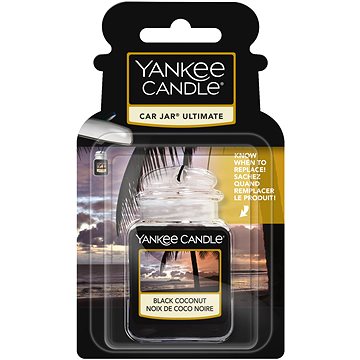 Obrázok YANKEE CANDLE 1295841E VONA DO AUTA BLACK COCONUT/ULTIMATE