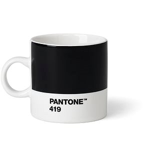 Obrázok Čierny hrnček Pantone 419 Espresso, 120 ml