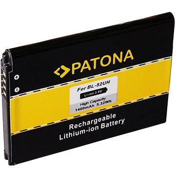 Obrázok Aku LG D280 1400mAh 3.8V Li-Ion BL-52UH, PT3150