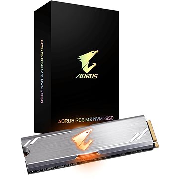 Obrázok GIGABYTE AORUS RGB M.2 NVMe SSD 256GB (GP-ASM2NE2256GTTDR)