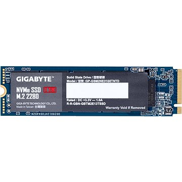 Obrázok GIGABYTE NVMe SSD 1TB GP-GSM2NE3100TNTD