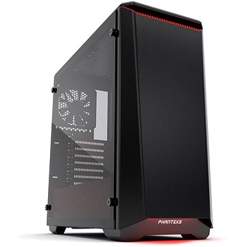 Obrázok Phanteks Eclipse P400S Tempered čierno-červená (PH-EC416PSTG_BR)