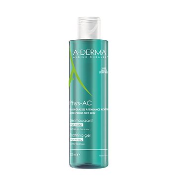 Obrázok A-DERMA PHYS-AC GEL MOUSSANT PURIFIANT čistiaci penivý gél 1x200 ml