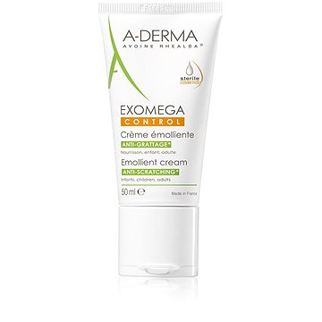 Obrázok A-Derma Exomega zjemňujúci telový krém pre veľmi suchú citlivú a atopickú pokožku  50 ml