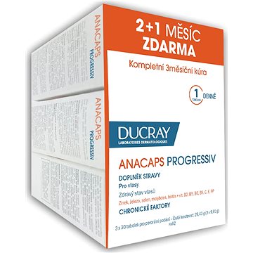 Obrázok DUCRAY ANACAPS PROGRESSIVcps 3x30 1x1 set