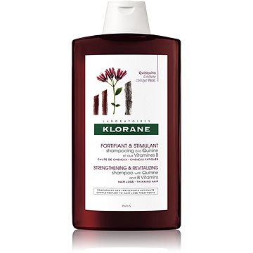 Obrázok KLORANE SHAMPOOING À LA QUININE ET AUX VITAMINES B posilňujúci vlasový šampón s chinínom a vitamínmi B 1x400 ml