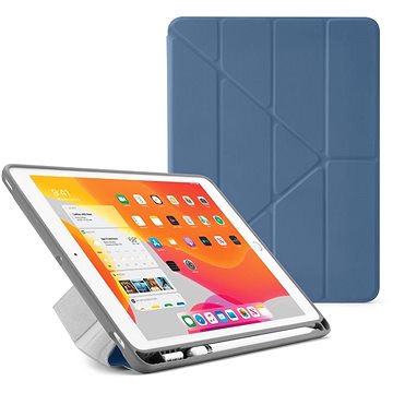 Obrázok Pipetto Origami Pencil Case pro Apple iPad 10.2 (2019) -  modré (Navy) (PIP053-51-7)