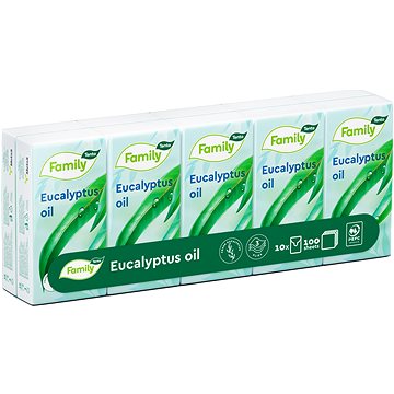 Obrázok TENTO Sensitive Easy breath Eucalyptus oil vreckovky (10x10ks) (8581010007361)