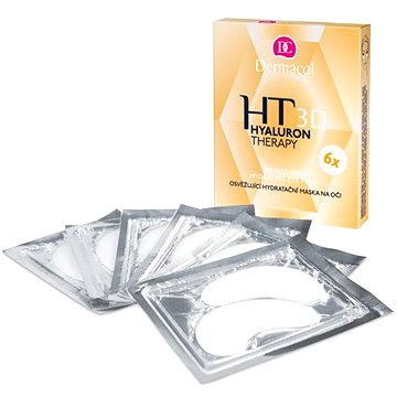 Obrázok DERMACOL Hyaluron Therapy 3D Refreshing Eye Mask Starostlivosť o očné okolie 36g