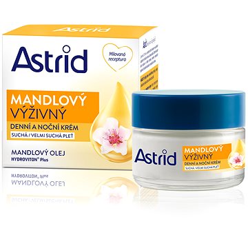 Obrázok ASTRID Nutri Skin Mandľový výživný D / N krém 50 ml (8592297000068)