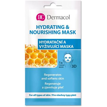 Obrázok DERMACOL Hydrating & Nourishing Mask Hydratačná maska 15ml