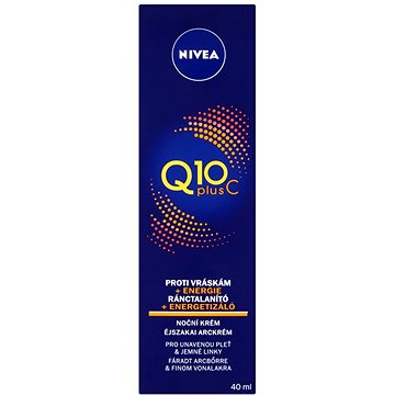 Obrázok NIVEA Energizujúci Nočný krém proti vráskam Q10PLUS C 50 ml (9005800287140)