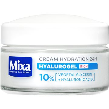 Obrázok MIXA Hyalurogel Rich intenzívne hydratačný denný krém s kyselinou hyalurónovou  50 ml