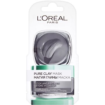 Obrázok L'Oréal Paris Pure Clay detoxikačná maska  6 ml