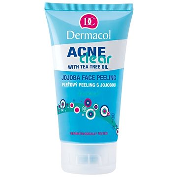 Obrázok DERMACOL Acneclear Jojoba Face Peeling 150 ml (8595003109802)