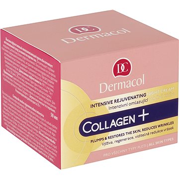 Obrázok DERMACOL Collagen Plus Rejuvenating Night Cream 50 ml (8595003110341)