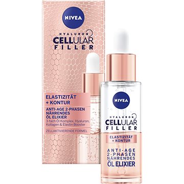 Obrázok Nivea Hyaluron Cellular Filler remodelačný dvojfázový olejový elixír  30 ml