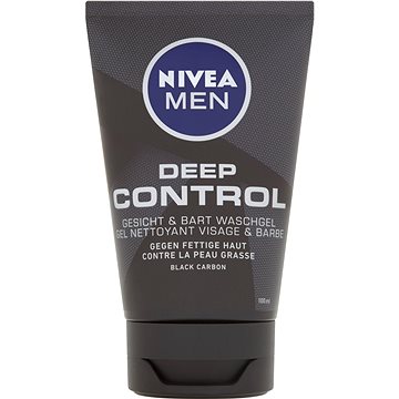 Obrázok Nivea Men Deep umývací gél na tvár  100 ml