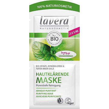 Obrázok lavera Hĺbková čistiaca maska ​​Bio Mäta 2x5 ml