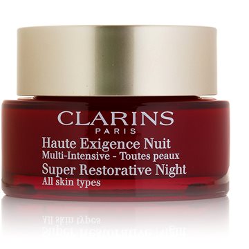 Obrázok Clarins Super Restorative nočný krém proti všetkým prejavom starnutia pre všetky typy pleti  50 ml