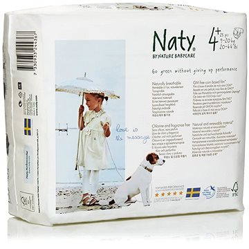 Obrázok Naty Nature Babycare Maxi + vel. 4+ (25 ks) (7330933244367)