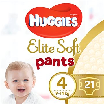 Obrázok HUGGIES Elite Soft Pants veľ. 4 (21 ks) (5029053546971)