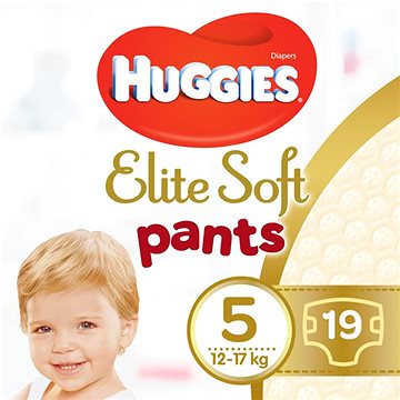 Obrázok HUGGIES Elite Soft Pants veľ. 5 (19 ks) (5029053546988)