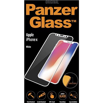 Obrázok PanzerGlass pro Apple iPhone X Premium Bílé (2624)