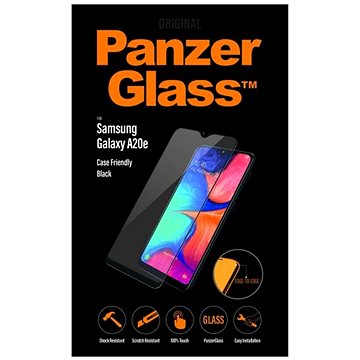 Obrázok PANZERGLASS TVRDENE SKLO CASE FRIENDLY PRE SAMSUNG GALAXY A20E, CIERNA, 7196