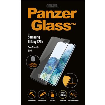 Obrázok PanzerGlass Premium pre Samsung Galaxy S20 Plus čierne (FingerPrint) (7229)