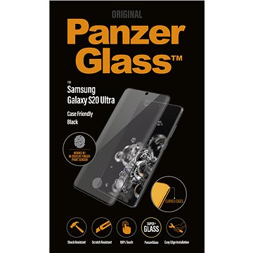 Obrázok PanzerGlass Premium pre Samsung Galaxy S20 Ultra čierne (FingerPrint) (7230)