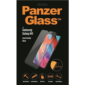 Obrázok PANZERGLASS 7217 TVRDENE SKLO CASE FRIENDLY PRE SAMSUNG GALAXY A41, CIERNA