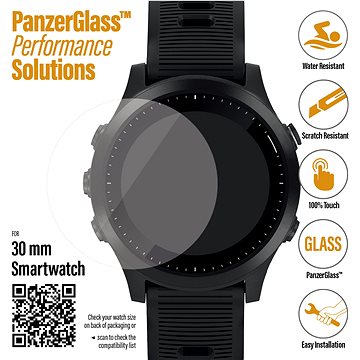 Obrázok PanzerGlass SmartWatch na rôzne typy hodiniek (30mm) číre (Samsung Galaxy Watch 3 41 mm) (3602)