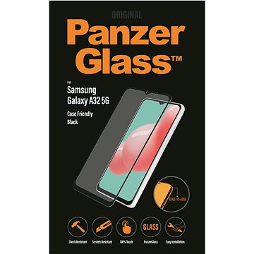 Obrázok PANZERGLASS TVRDENE SKLO CASE FRIENDLY PRE SAMSUNG GALAXY A32 5G, CIERNA 7252