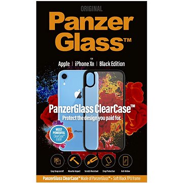 Obrázok PanzerGlass ClearCase pro Apple iPhone XR Black edition (0220)