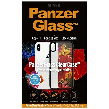 Obrázok PanzerGlass ClearCase pro Apple iPhone XS Max Black edition (0221)