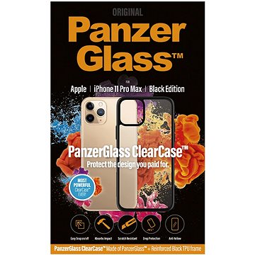 Obrázok PanzerGlass ClearCase pro Apple iPhone 11 Pro Max Black edition (0224)