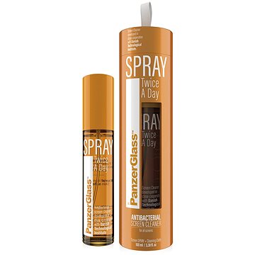 Obrázok PanzerGlass Spray Twice a day – dezinfekčný antibakteriálny sprej (100 ml) (8952)