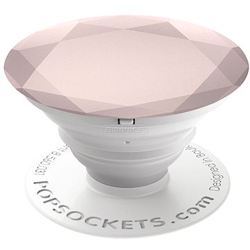 Obrázok PopSocket Rose zlatý kovový diamant (POP 101636)