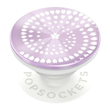 Obrázok PopSockets PopGrip Gen.2, Backspin Infinite Blossom, otáčecí, fialový/bílý (43127900)