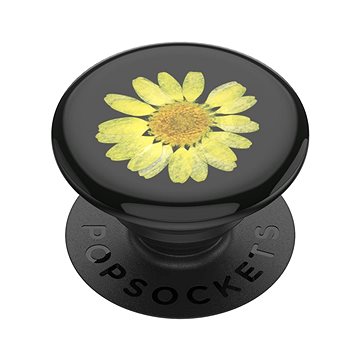 Obrázok PopSockets PopGrip Gen.2, Pressed Flower Yellow Daisy, žlutý kvítek zalitý v pryskyřici (43128400)