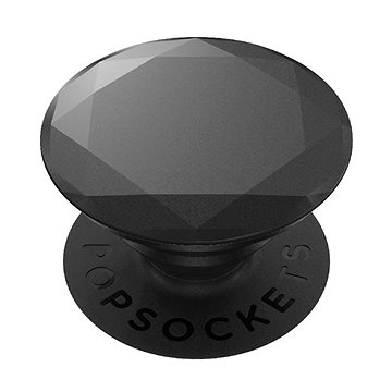 Obrázok Stojan na mobil POPSOCKETS Metallic Diamond Black čierna