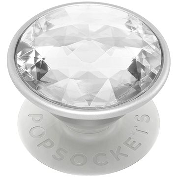 Obrázok PopSockets PopGrip Gen.2 Disco Crystal Silver (800925)