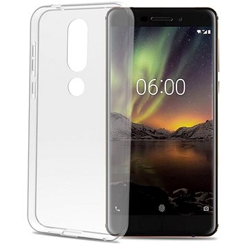 Obrázok CELLY Gelskin na Nokia 6.1 Plus bezfarebný (GELSKIN814)