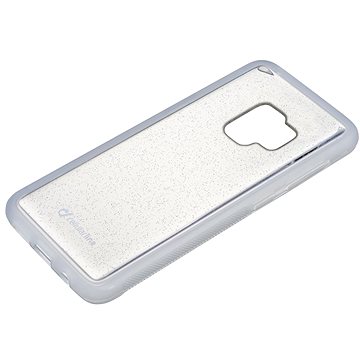 Obrázok Adhezivní zadný kryt CellularLine SELFIE CASE pre Samsung Galaxy S9, transparentná