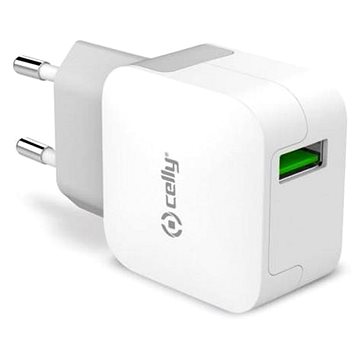 Obrázok CELLY TURBO USB travel charger white (TCUSBTURBO)