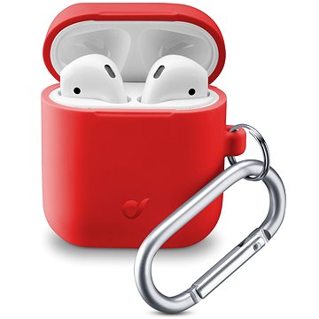 Obrázok CellularLine Bounce pro Apple AirPods (2018/2019) (BOUNCEAIRPODSR) červené