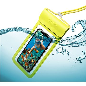 Obrázok CELLY Splash Bag 2019 pro telefony 6.5 žluté (SPLASHBAG19YL )