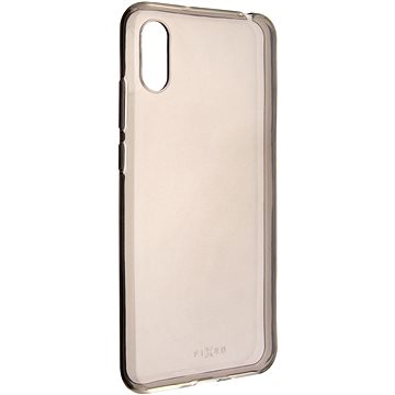 Obrázok TPU gélové puzdro FIXED Slim pre Huawei Y6 (2019), 0,6 mm, dymové