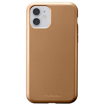 Obrázok CellularLine SENSATION Metallic pro Apple iPhone 11 (SENSATIONIPHXR2Z) zlatý